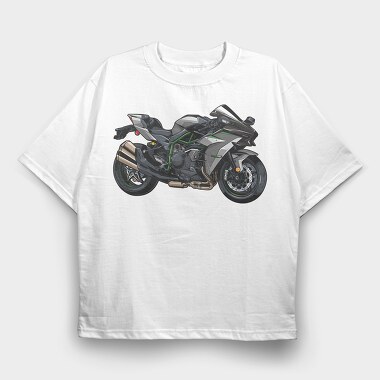 Speedy Green Ninja, Tricou Oversize Barbati (Unisex)