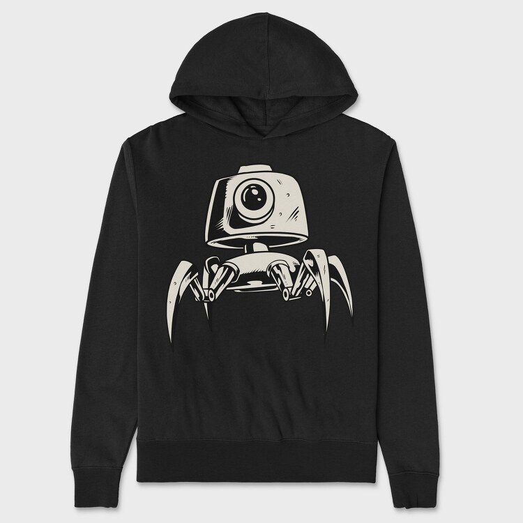 Spiderbot Claw, Hanorac Oversize Barbati (Unisex)