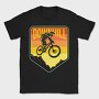 Downhill Thrill, Tricou Barbati (Unisex)