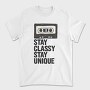 Stay Classy Tape, Tricou Barbati (Unisex)