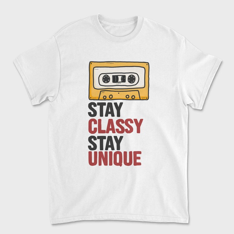Stay Classy Unique 1, Tricou Barbati (Unisex)