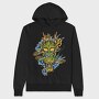 Dragon Roar Courage, Hanorac Oversize Barbati (Unisex)
