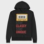 Stay Classy Unique 1, Hanorac Oversize Barbati (Unisex)