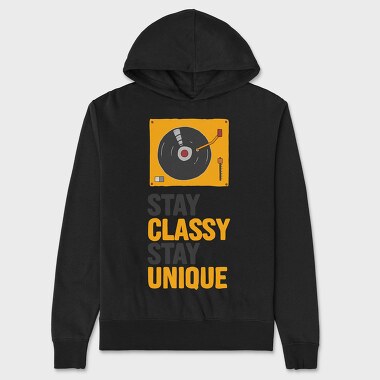 Stay Classy Unique, Hanorac Oversize Barbati (Unisex)