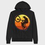 Sunset Biker, Hanorac Oversize Barbati (Unisex)