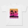 Sunset Surfer Vibes, Tricou Copii