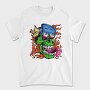 Zombie Fire Eyes, Tricou Barbati (Unisex)