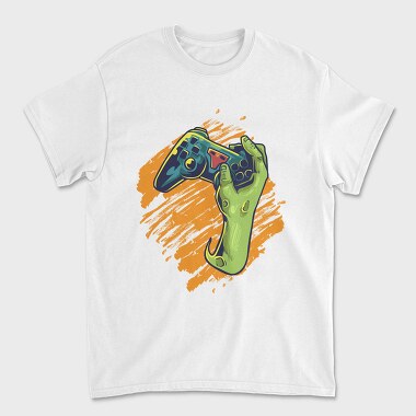 Zombie Gamer, Tricou Barbati (Unisex)