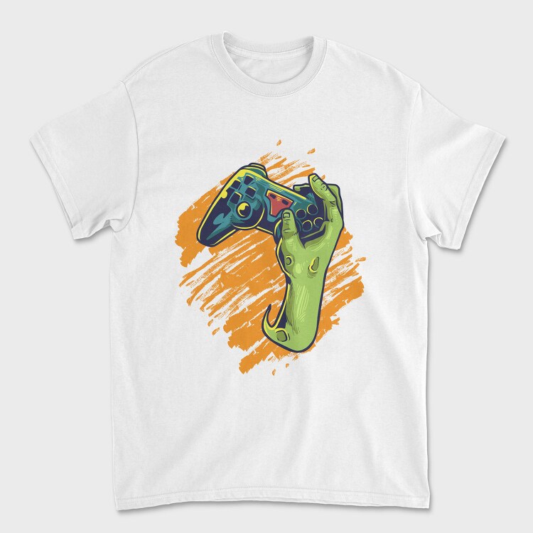 Zombie Gamer, Tricou Barbati (Unisex)