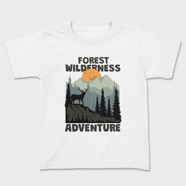 Forest Wilderness Adventure, Tricou Copii