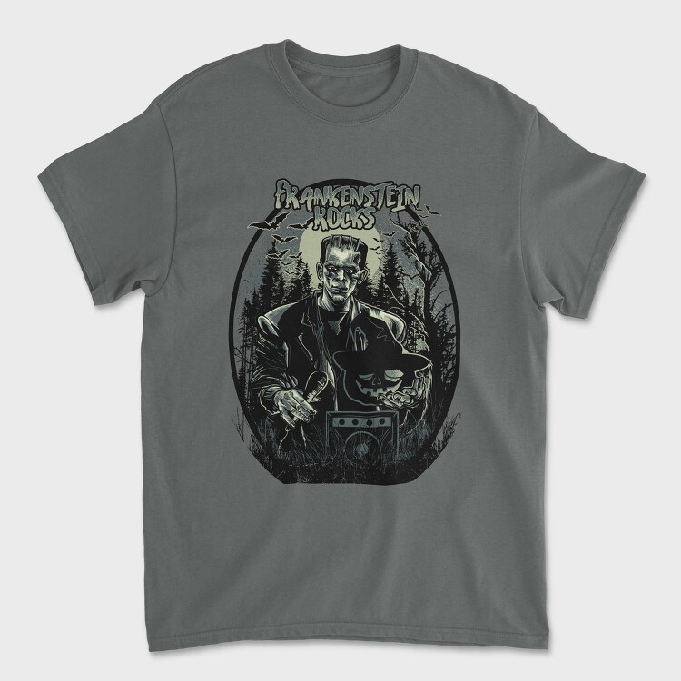 Frankenstein Rocks, Tricou Barbati (Unisex)