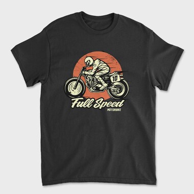 Full Speed Motorbike, Tricou Barbati (Unisex)