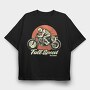 Full Speed Motorbike, Tricou Oversize Barbati (Unisex)