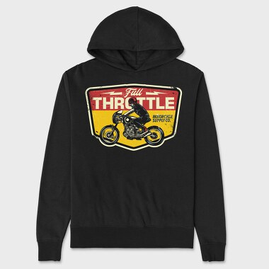 Full Throttle Supply, Hanorac Oversize Barbati (Unisex)