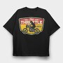 Full Throttle Supply, Tricou Oversize Barbati (Unisex)