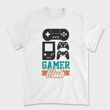 Gamer Club Gamepad, Tricou Barbati (Unisex)