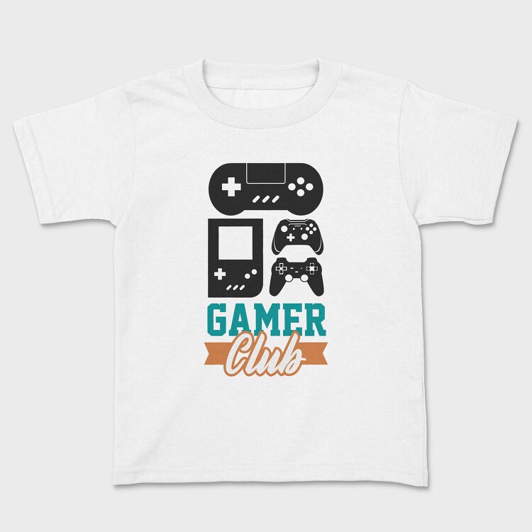 Gamer Club Gamepad, Tricou Copii