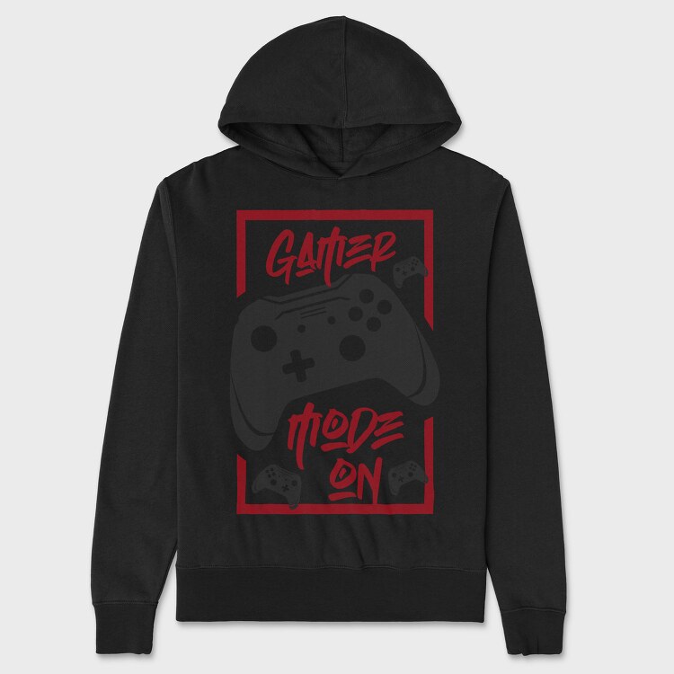 Gamer Mode On, Hanorac Oversize Barbati (Unisex)
