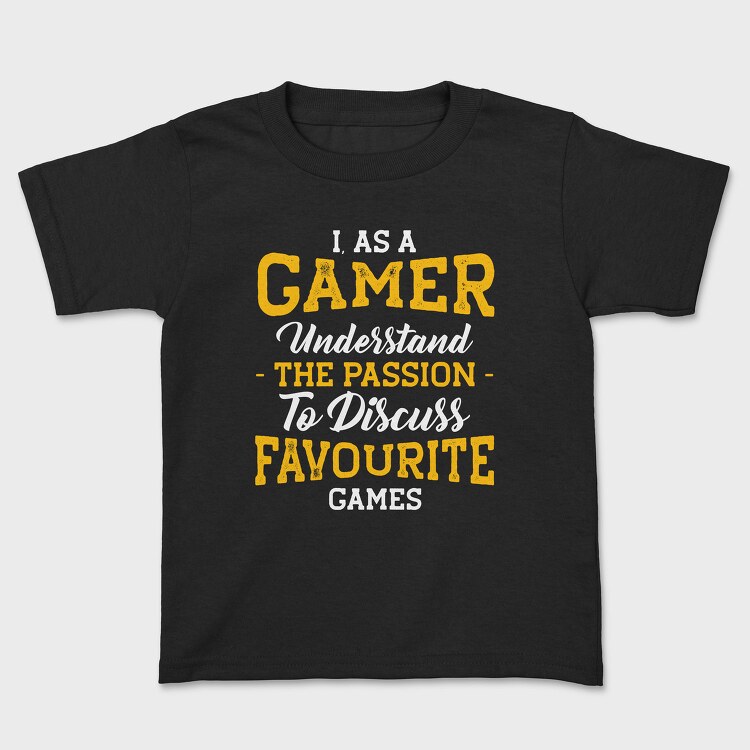 Gamer Passion Favorite, Tricou Copii