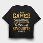 Gamer Passion Favorite, Tricou Oversize Barbati (Unisex)