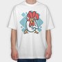 Chicken Teeth, Tricou Oversize Barbati (Unisex)