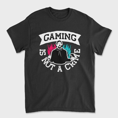 Gaming Flames, Tricou Barbati (Unisex)