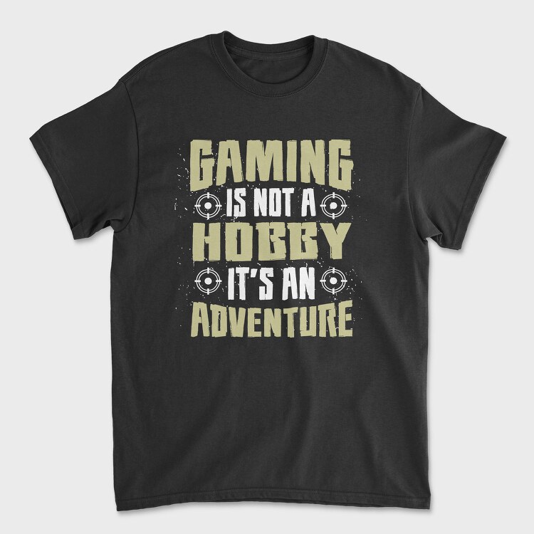 Gaming Hobby Adventure, Tricou Barbati (Unisex)