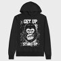 Gorilla Stand Up, Hanorac Oversize Barbati (Unisex)