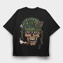 Hell And Back Skull, Tricou Oversize Barbati (Unisex)