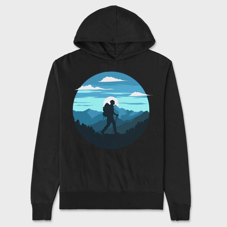 Hiking Horizon, Hanorac Oversize Barbati (Unisex)