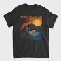 Hiking Mountain Sunset, Tricou Barbati (Unisex)