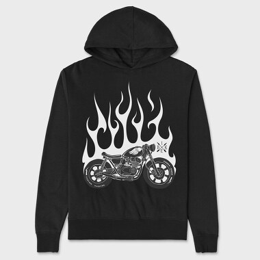 Motorcycle Custom Speed, Hanorac Oversize Barbati (Unisex)