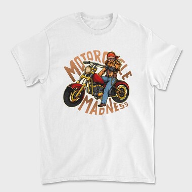 Motorcycle Madness, Tricou Barbati (Unisex)