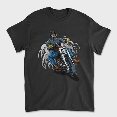 Motorcycle Rider 1, Tricou Barbati (Unisex)