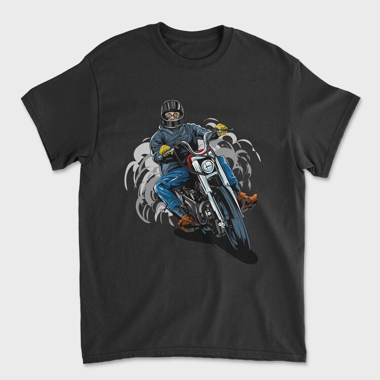 Motorcycle Rider 1, Tricou Barbati (Unisex)