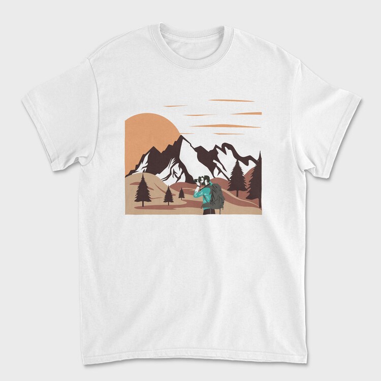 Mountain Explorer, Tricou Barbati (Unisex)
