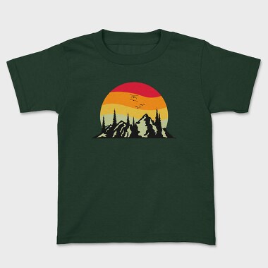 Mountain Sunset, Tricou Copii