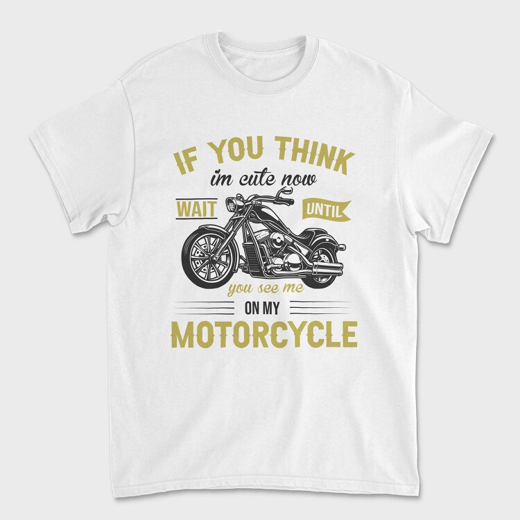 Motorcycle Ride Now, Tricou Barbati (Unisex)