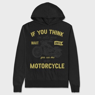 Motorcycle Ride Now, Hanorac Oversize Barbati (Unisex)