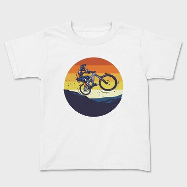 Mountain Bike Sunset, Tricou Copii