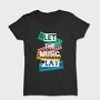 Music Keys Stack, Tricou Femei