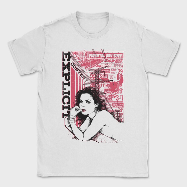 Electric Girl, Tricou Barbati (Unisex)