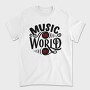 Music Onoff Vibes, Tricou Barbati (Unisex)