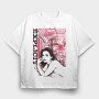 Electric Girl, Tricou Oversize Barbati (Unisex)
