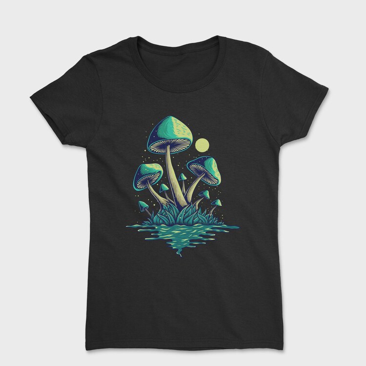 Mystic Mushroom Glow, Tricou Femei