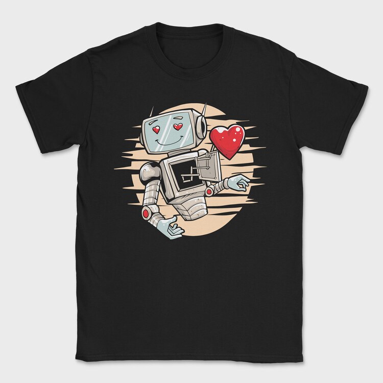 Cyber Heart Beat, Tricou Barbati (Unisex)