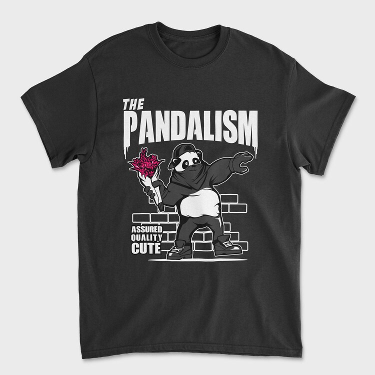 Panda Bouquet Vibes, Tricou Barbati (Unisex)