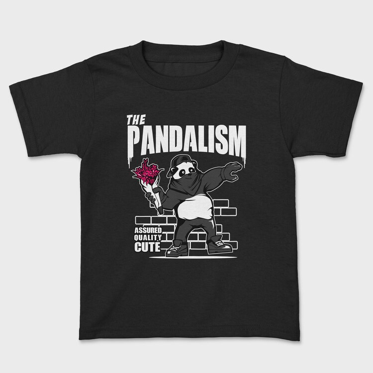 Panda Bouquet Vibes, Tricou Copii