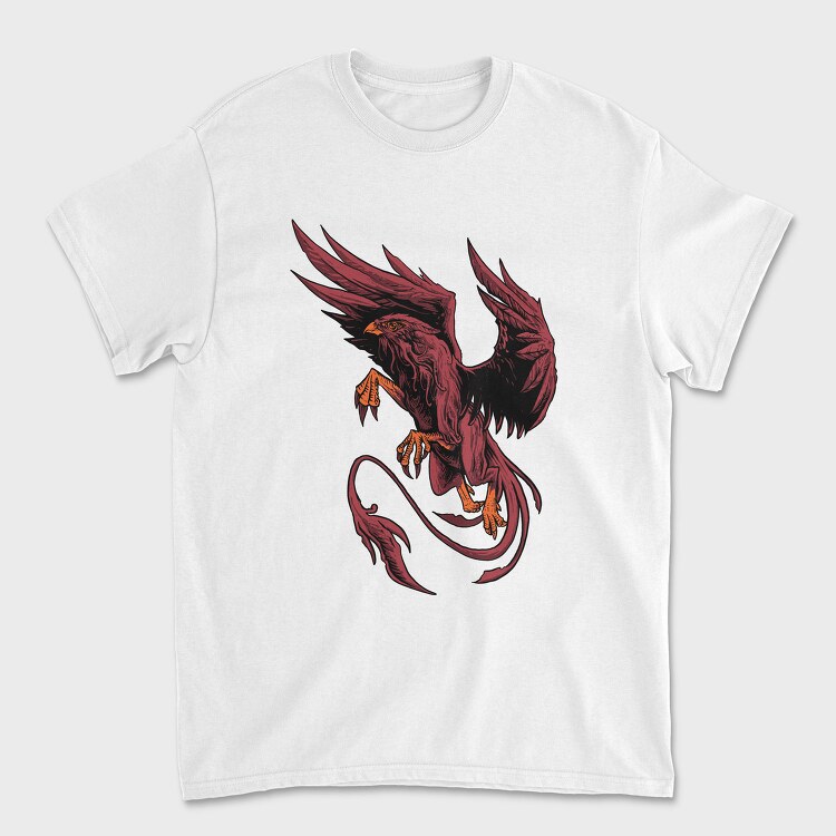 Red Phoenix Roar, Tricou Barbati (Unisex)