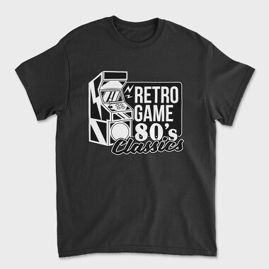 Retro Arcade Classics, Tricou Barbati (Unisex)